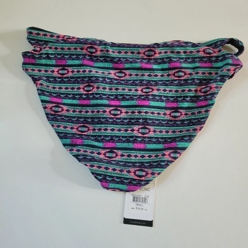Billabong NWT Geo  Bikini bottom size small
